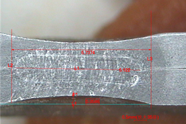 焊接熔深测量图片-上海点应光学仪器有限公司